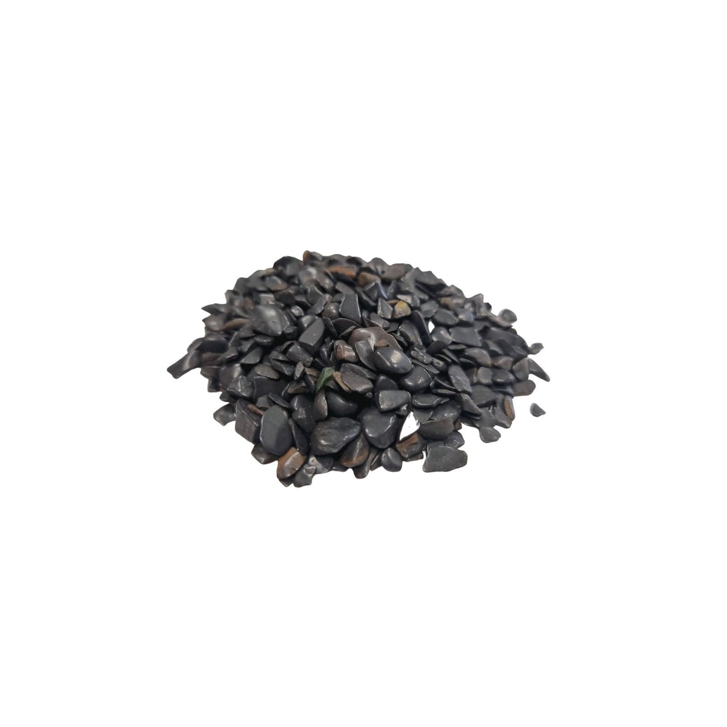 Black Tourmaline Gemstone Chips Bulk - 1KG - Gemas mixtas