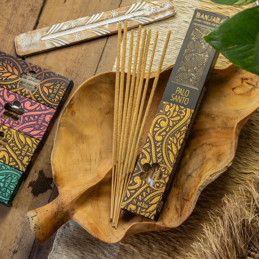Incienso Banjara Extra Largo - Palo Santo - Incienso Banjara Extra Largo, Gift Packaging