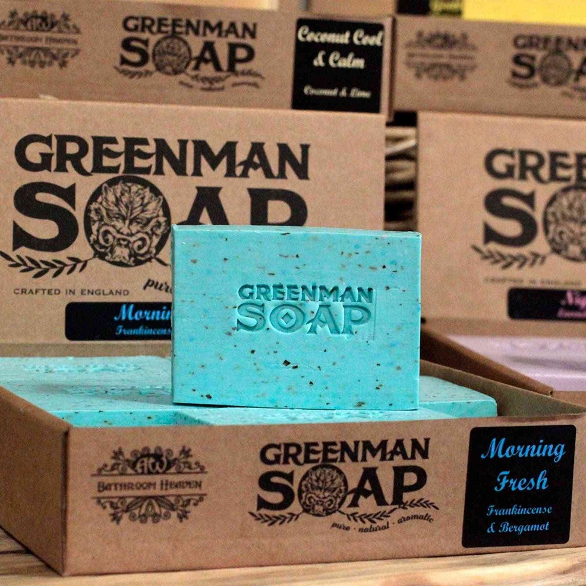Greenman Soap 100g - Fresh Morning