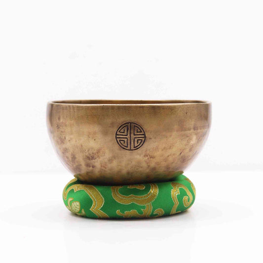 Cojín de aro de 10 cm (para cuenco tibetano de 12-14 cm) - Verde