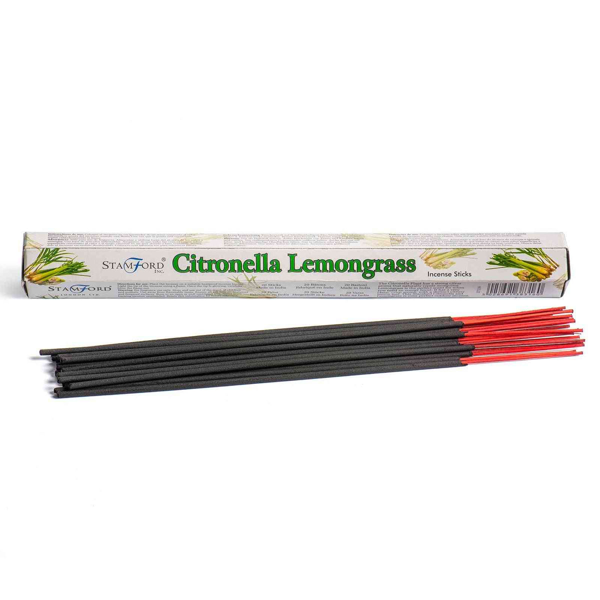 Incienso Premium Citronela & Lemongrass - Stamford Premium Incienso | El Bazar de Tizar