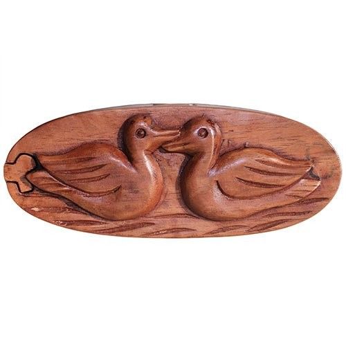 Caja mágica de Bali - Dos patos - Caja mágica de Bali