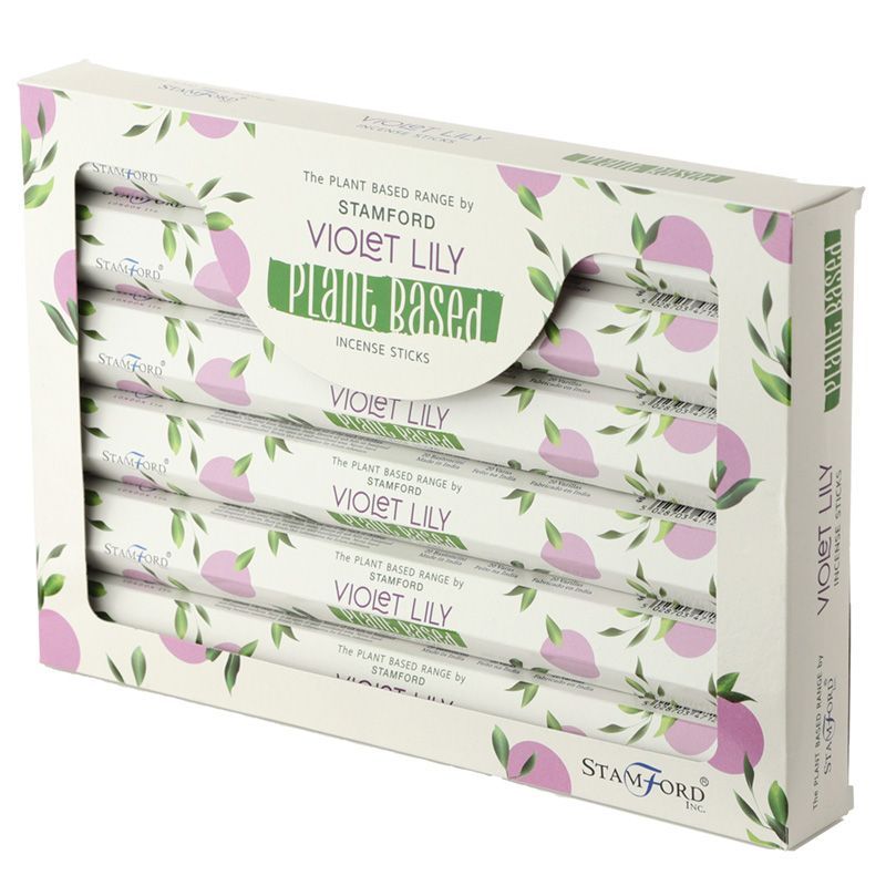Varitas de Incienso a Base de Plantas - Violeta Lilly - Varitas de incienso Premium Stamford a base de plantas | El Bazar de