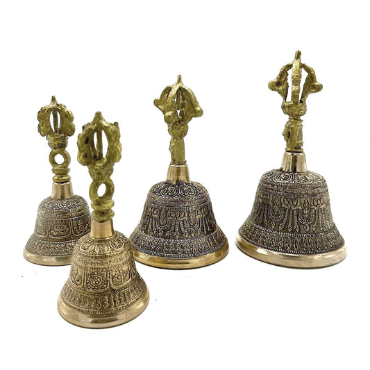 Campana Tingsha tibetana grande - 8x15cm - Campanas Tibetanas y Tingsha, artesanal