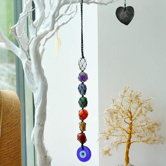 Colgante Piedra Chakra - Mal de Ojo | Colgantes de piedras de chakra | El Bazar de Tizar