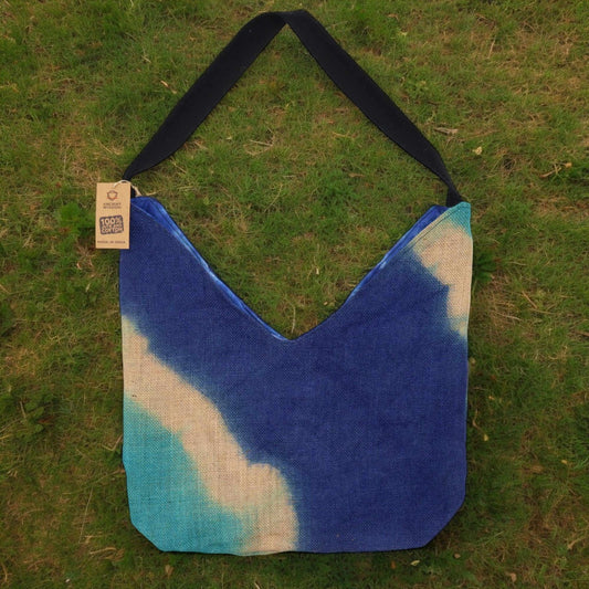 Bolso de hombro - Azul vaquero - Bolso de Hombro de Tela Suave