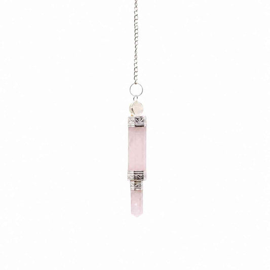 Péndulos Especiales - Cuarzo Rosa 3 Partes