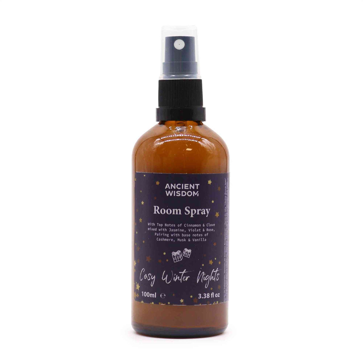 Spray de Fragancia para el Hogar y Almohadas 100 ml - Noches de Invierno | Sprays de Fragancias Navideñas para el Hogar | El