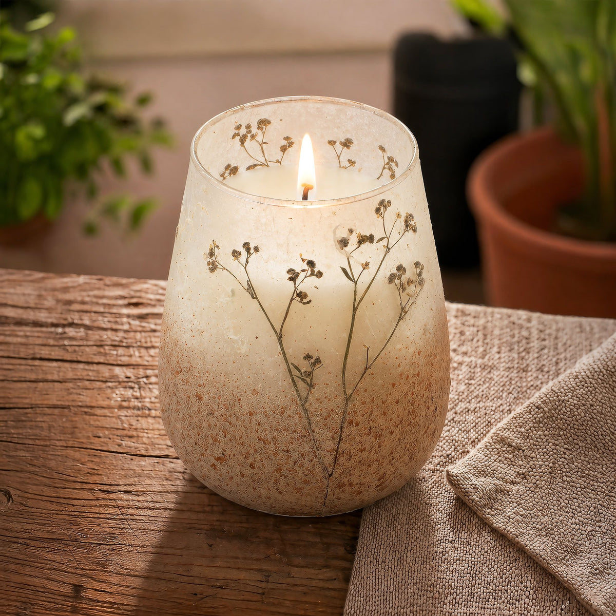 Velas en tarro de vidrio alto - Wildlight Woods