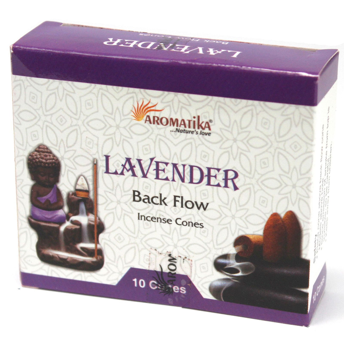 Conos de Incienso Reflujo Aromatika - Lavanda - Conos de Incienso Reflujo Aromatika | El Bazar de Tizar