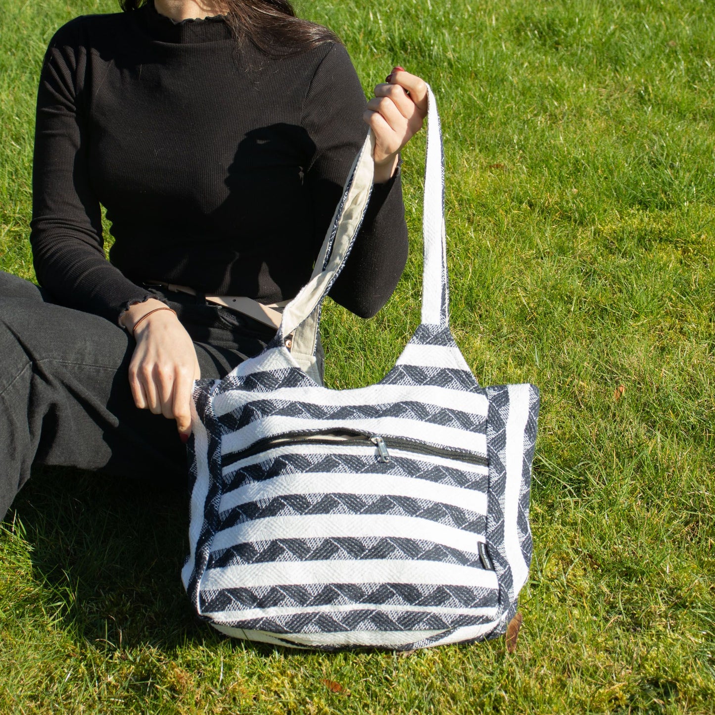 Bolsos Jacquard Naturales – Atlas Nómada – Bolso Musa Viajera