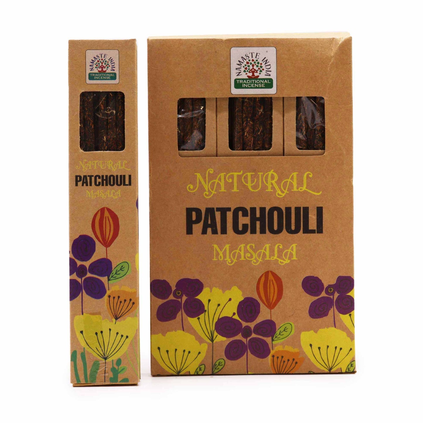 Incienso Botánico Natural Masala - Pachulí - Incienso Botánico Natural Masala | El Bazar de Tizar