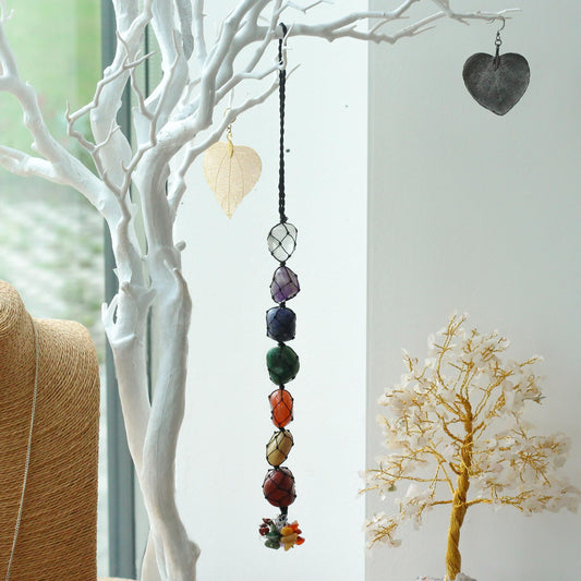 Colgante Piedra Chakra - Siete Chakras - Artisan Product chakras colgante | El Bazar de Tizar
