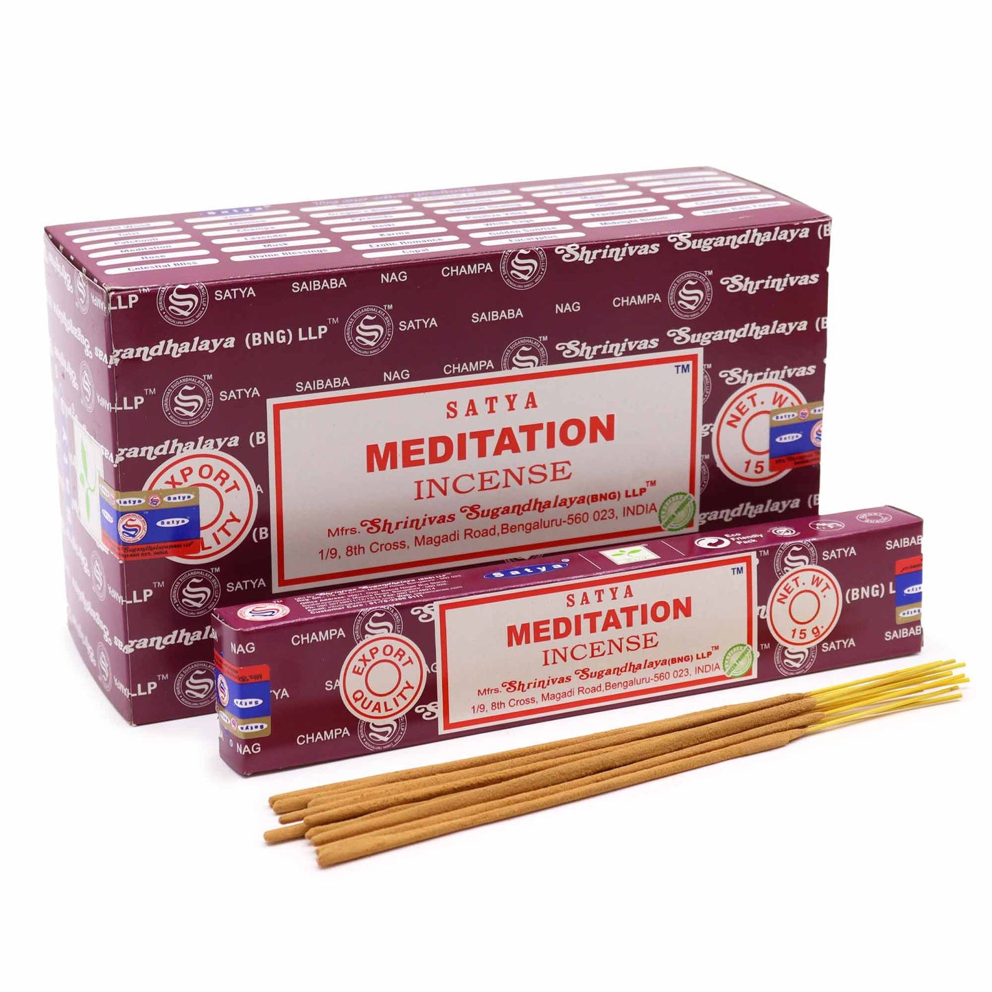 Varillas de Incienso Satya 15gm - Meditación