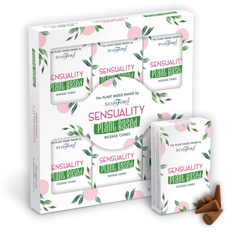 Conos de Incienso a Base de Plantas - Sensualidad - Conos de incienso Stamford Premium a base de plantas | El Bazar de Tizar