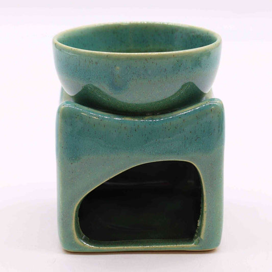 Brûleur à Huile Grande Pièce Porte-Bonheur - Jade