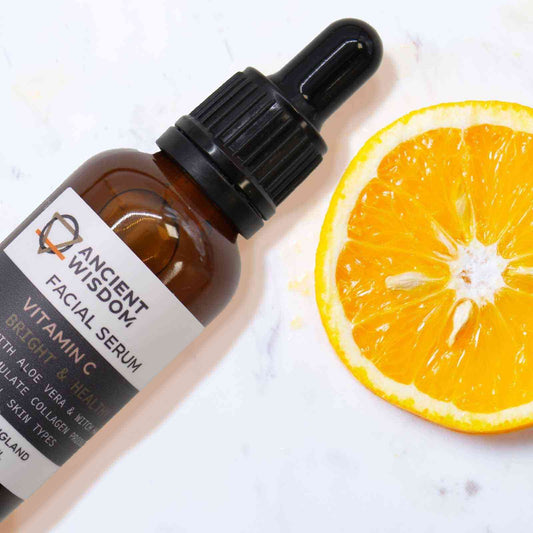 Sérum visage à la vitamine C · Aloé Vera et Hamamélis · 30 ml