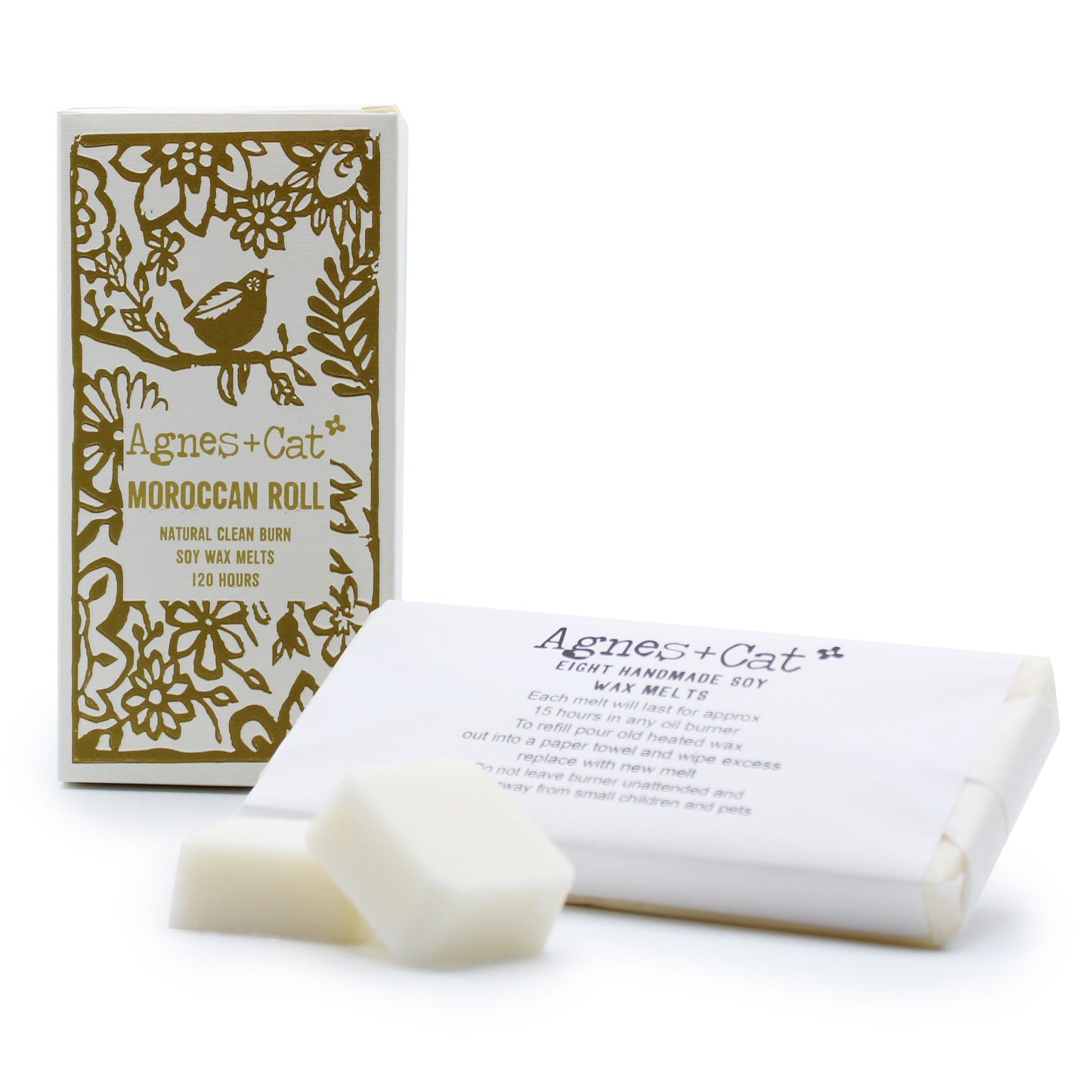 Caja de 8 Ceras - Rollo Marroquí - Agnes + Cat Soy Wax Melts