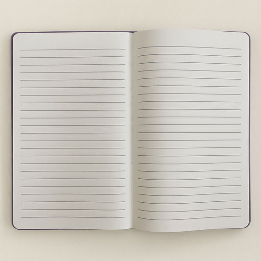 Cuaderno de Terciopelo Lavanda - 80 páginas - Cree en ti mismo