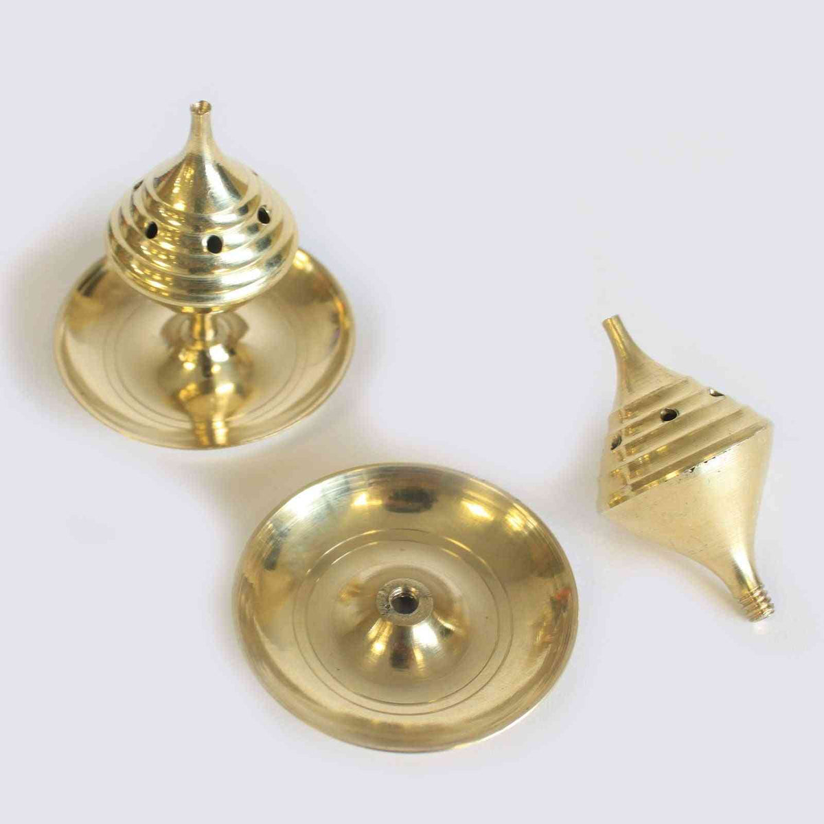 Pequeño quemador de incienso - Quemadores de incienso de latón tradicionales, Artisan Product