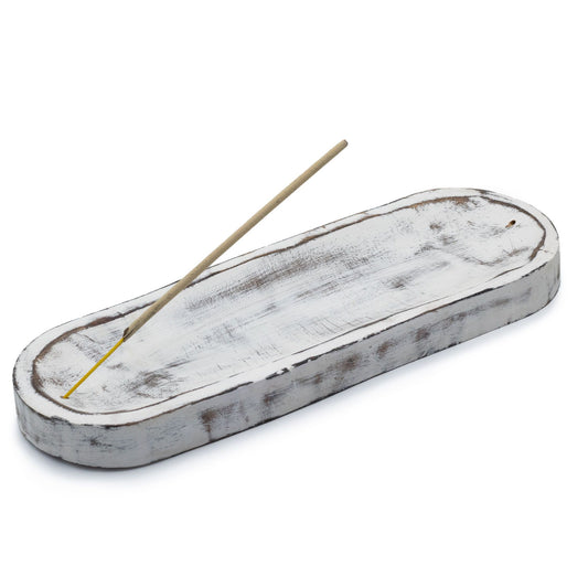 Bandeja Grande para Incienso 30x10cm - Clásico Encalada - Soporte de Incienso