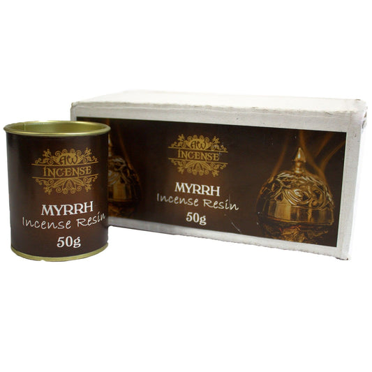 50 g Resina de mirra - Incienso Resina 50g Latas