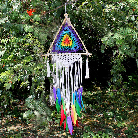 Bali Dreamcatchers - Med Multi Pyramid - Atrapasueños Bali, artesanal