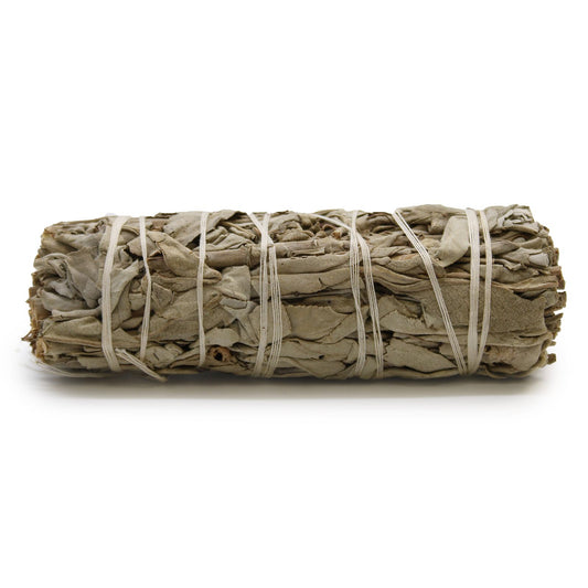 Atado de Hierba - Salvia Blanca y Hierba Dulce 10cm - Atados de Smudge – Envuelto individualmente