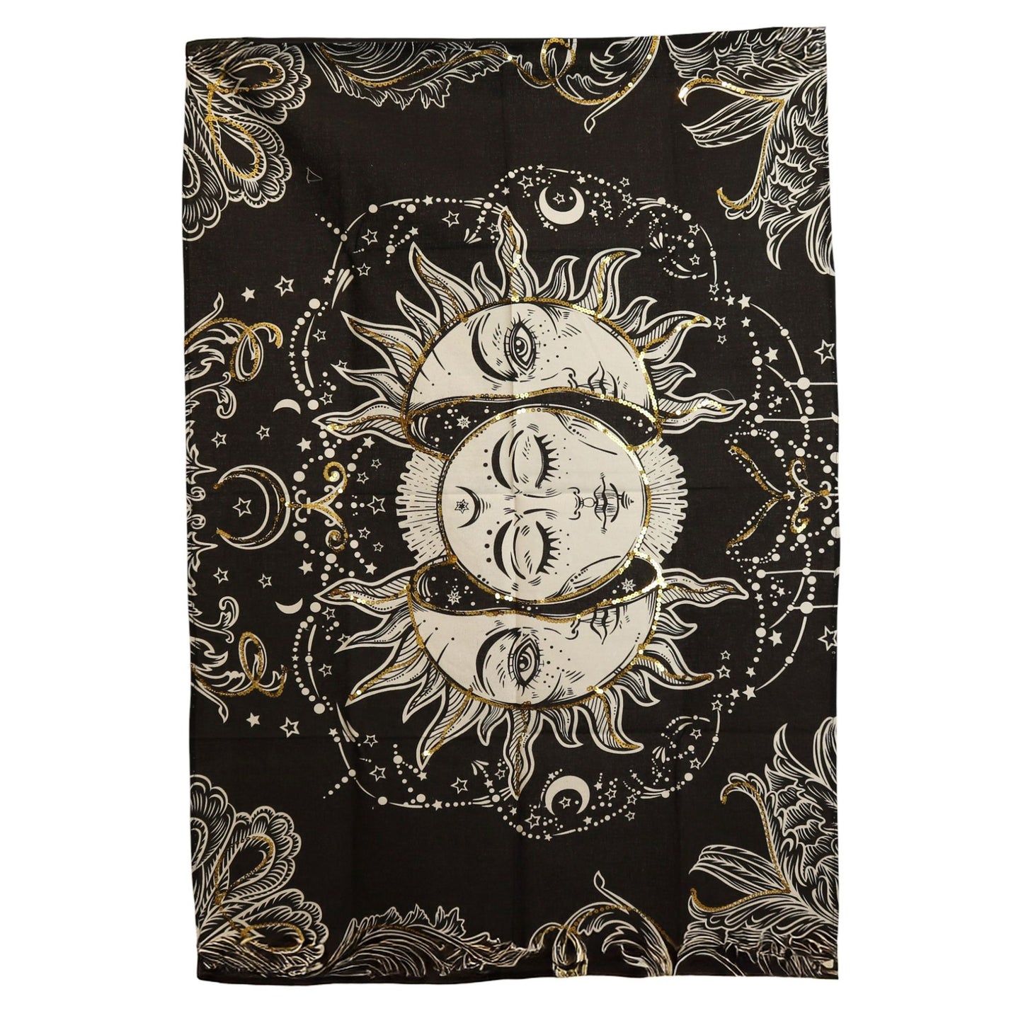 Arte de pared de algodón (70x110cm) - Diosa del Sol