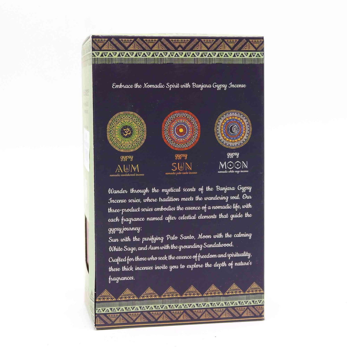 Incienso Nómada Gitana - SOL - 100% Natural Ingredients Eco Friendly Ethically Sourced | El Bazar de Tizar