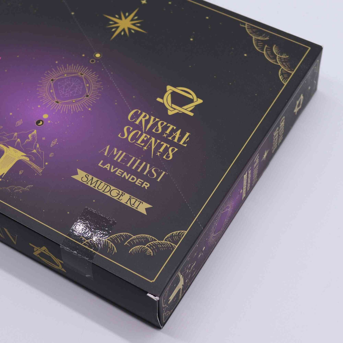 Incienso Smudge con fragancia de amatista - Lavanda - Artisan Product Ethically Sourced Made In India | El Bazar de Tizar