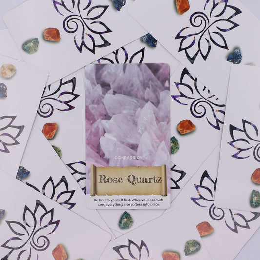Cartas del Oráculo de Cristales y Elixires – Baraja de Energía Curativa - Cartas de oráculo