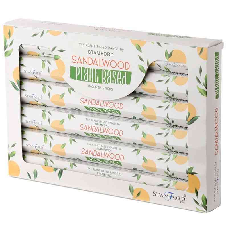 Varitas de Incienso a Base de Plantas - Sándalo - Varitas de incienso Premium Stamford a base de plantas | El Bazar de Tizar