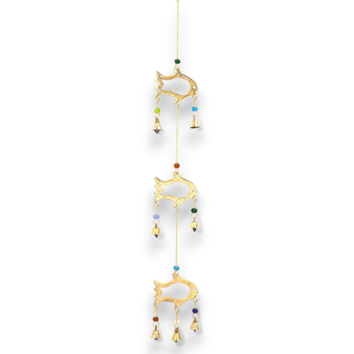 Indian Chimes - Fish - 7 Bells - 8.5x54cm