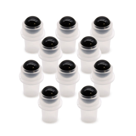 Punta de rodillo de piedras preciosas para botella de 5 ml - Turmalina negra - Botellas Roll-on con gemas 10ml, accesorio