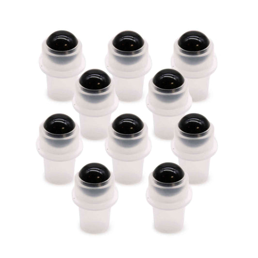 Punta de rodillo de piedras preciosas para botella de 5 ml - Turmalina negra - Botellas Roll-on con gemas 10ml, accesorio