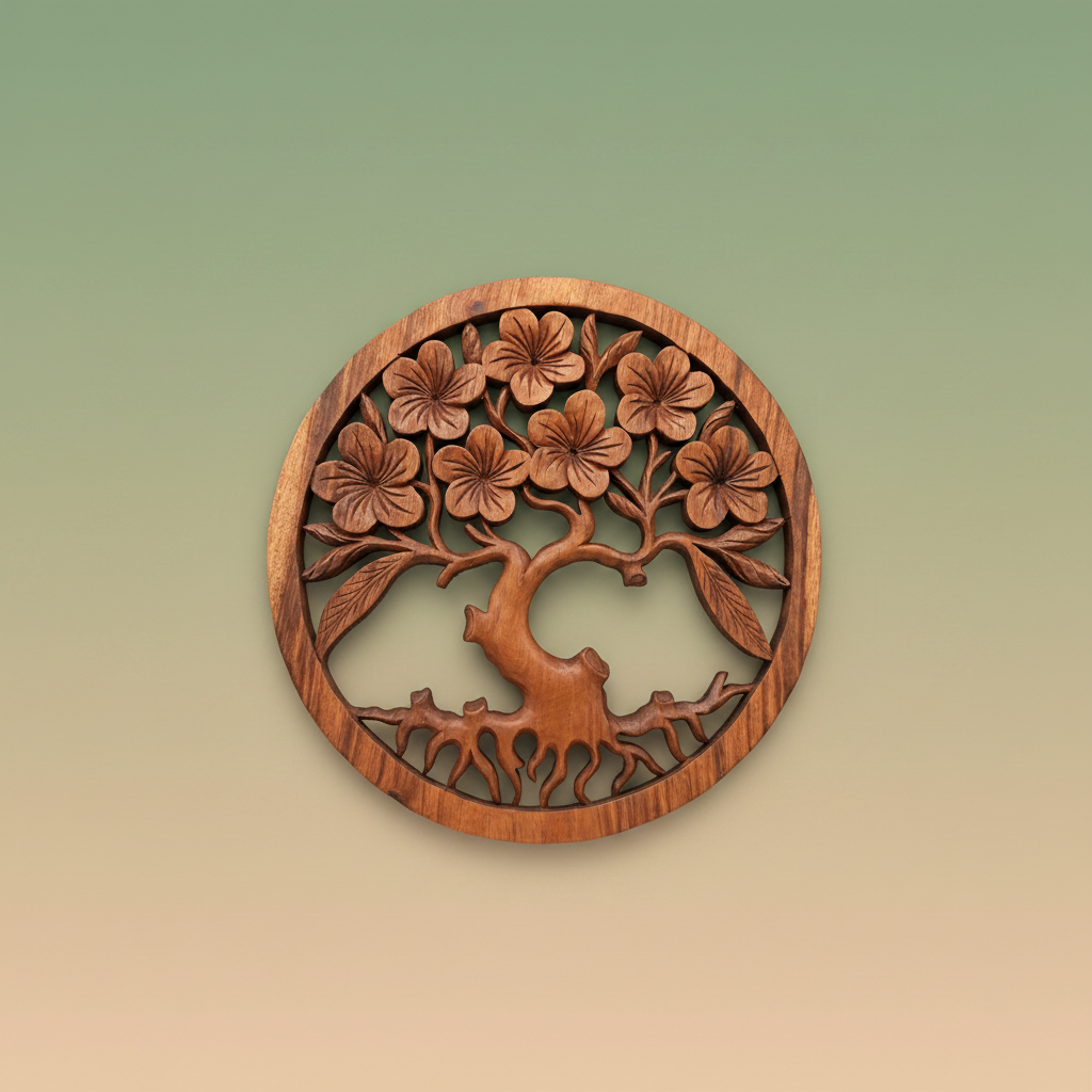 Wooden Panel - Tree of Life 40cm
