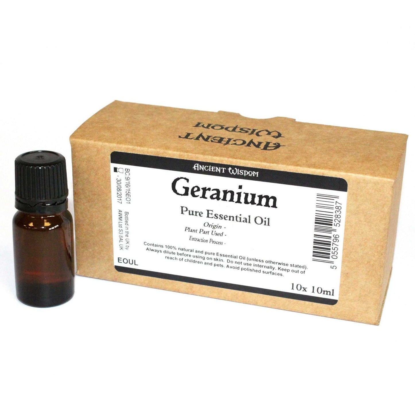 10ml Aceite esencial sin etiqueta geranio - Aceites Esenciales 10ml