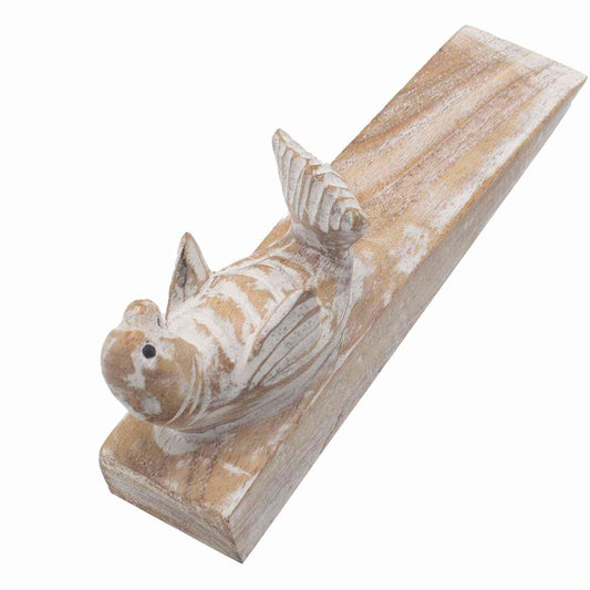 Hand-carved doorstop - Seal pup
