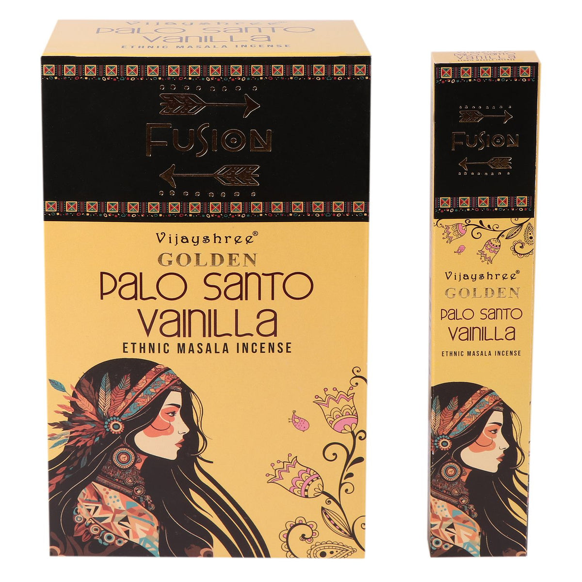 15g Palo Santo Dorado y Vainilla - Varillas de Incienso de Palo Santo