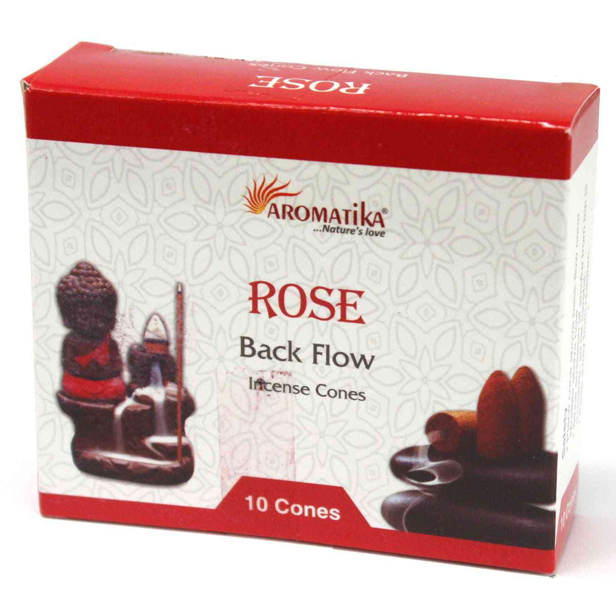 Conos de Incienso Reflujo Aromatika - Rosa - Conos de Incienso Reflujo Aromatika | El Bazar de Tizar