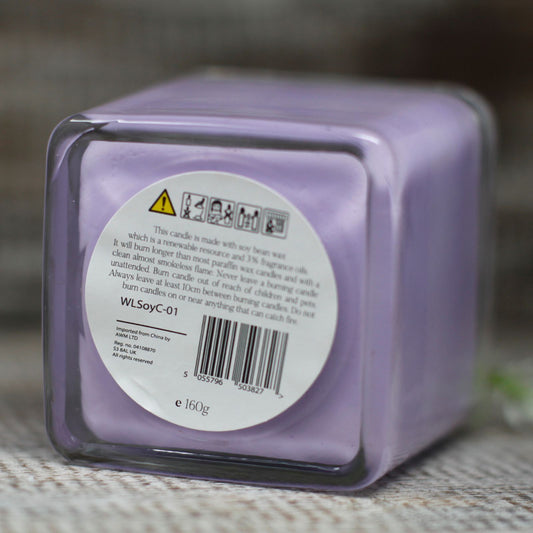 Velas de Soya sin Etiqueta- Baby Powder - Velas de cera de soja sin etiqueta, baby powder