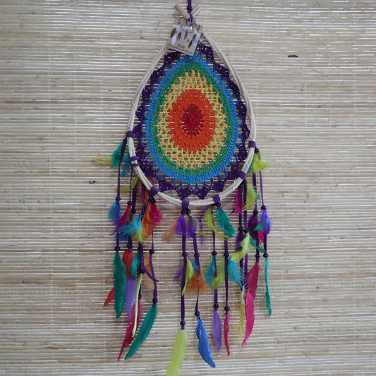 Bali Dreamcatchers - Large Multi Teardrop - Atrapasueños Bali, artesanal