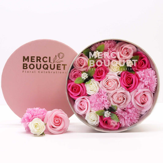 Round Box - Baby Blessings - Roses