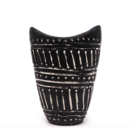 Swirl Vase - Chocolate