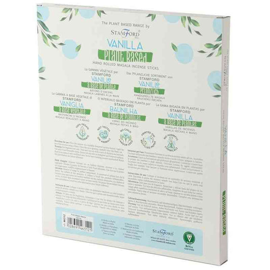 Cajas de Incienso Masala a base de Plantas - Vainilla - Varitas Incienso Masala a base de Plantas | El Bazar de Tizar