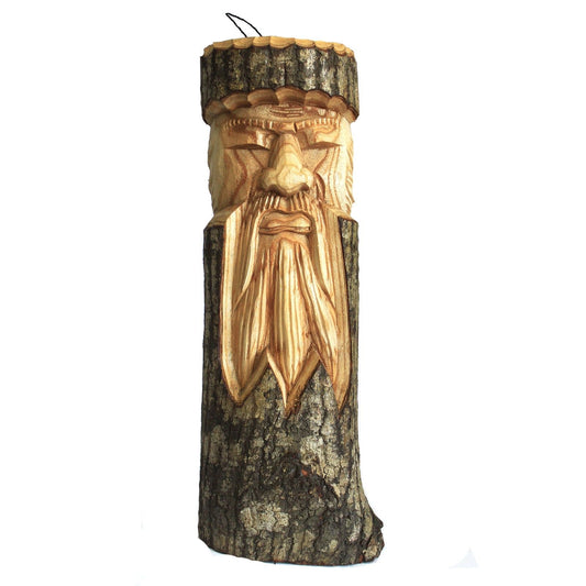 Árbol Viejo 50x13x6cm - Figuras Talladas en Tronco de Madera