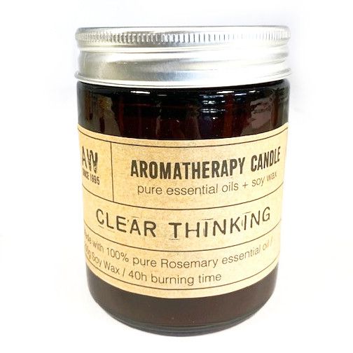 Vela para Aromaterapia - Pensamiento claro - Velas para Aromaterapia con Cera de Soja | El Bazar de Tizar