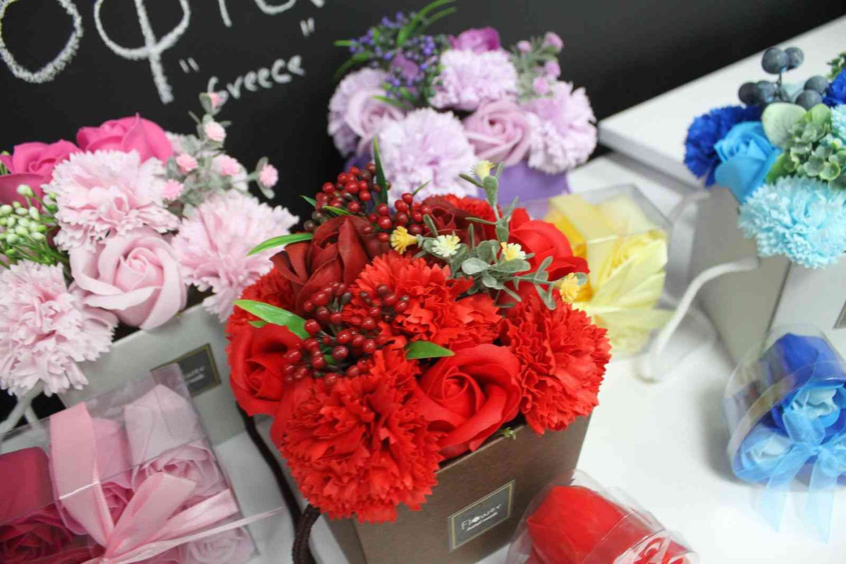 Soap Flower Bouquet · Summer Garden