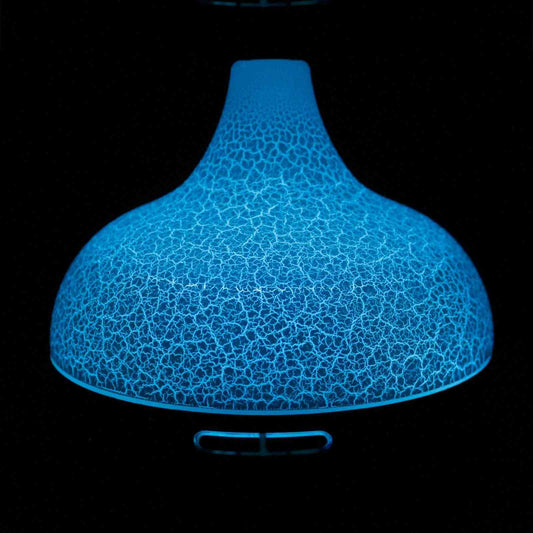 Diffuseur Santorini - Effet Coque - USB - Changement de couleur - Minuteur